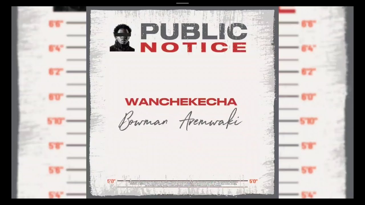 Wanchekecha By Bowman Aremwaki