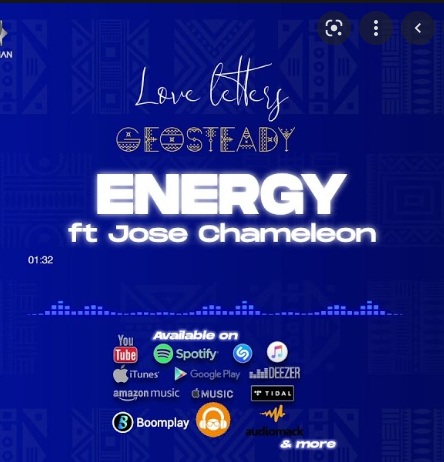 Energy By Geo Steady Ft Jose Chameleon