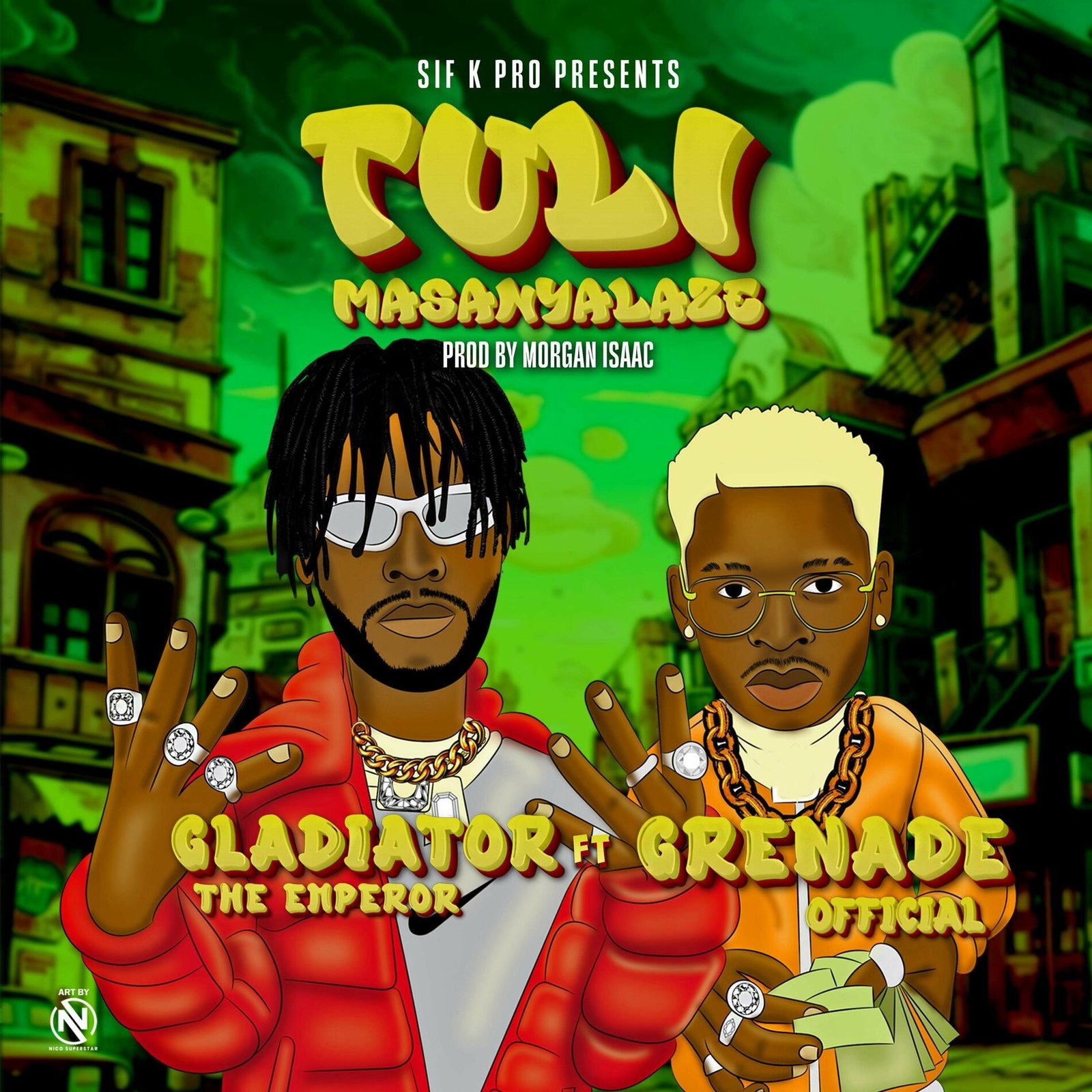 Tuli Masanyalase By  Gladiator the emperor ft Grenade Official - Free Mp3 Audio Download